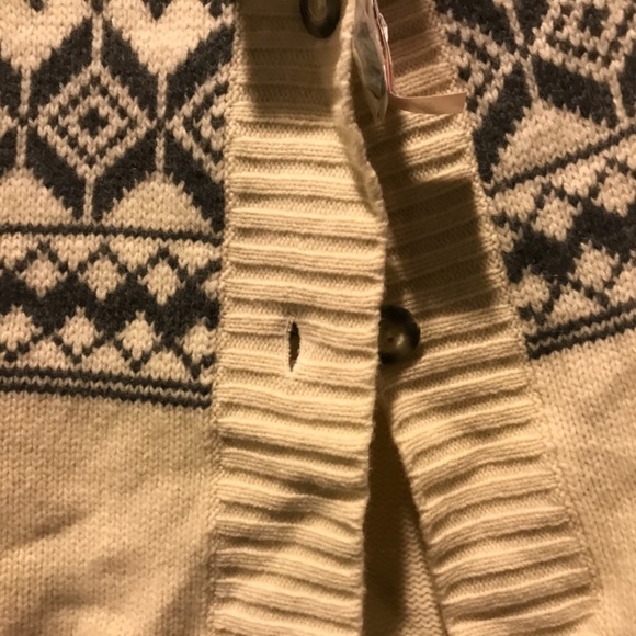 Banana republic sweater vest, medium to heavy weight, button front, new with tag - Picture 4 of 13